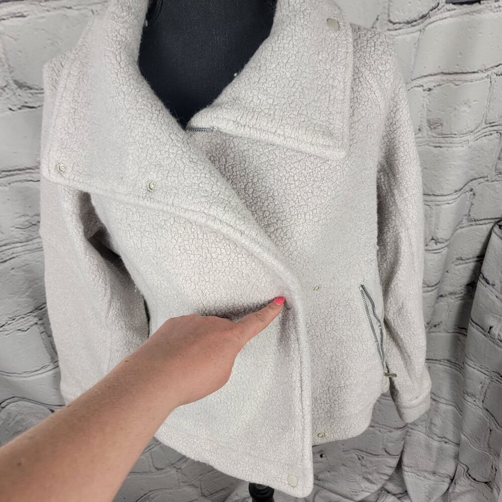 LULULEMON Show Me The Sherpa Jacket Women Size 6 Wool Blend Casual Athleisure - Picture 4 of 11